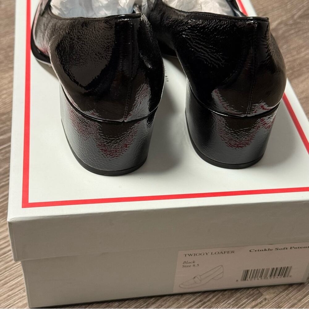Frances Valentine Twiggy Loafer Crinkle Soft Patent - Picture 5 of 7